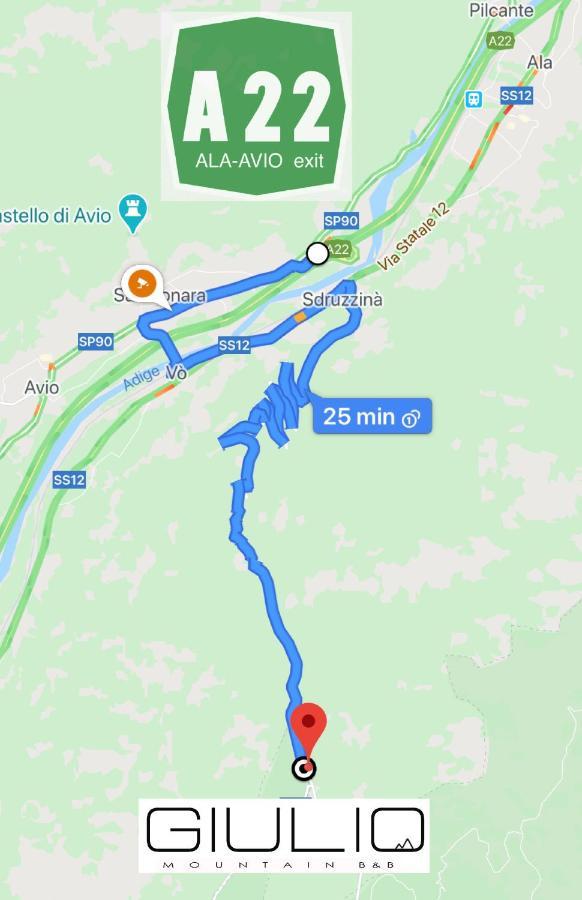 Giulio Mountain B&B Ala Εξωτερικό φωτογραφία